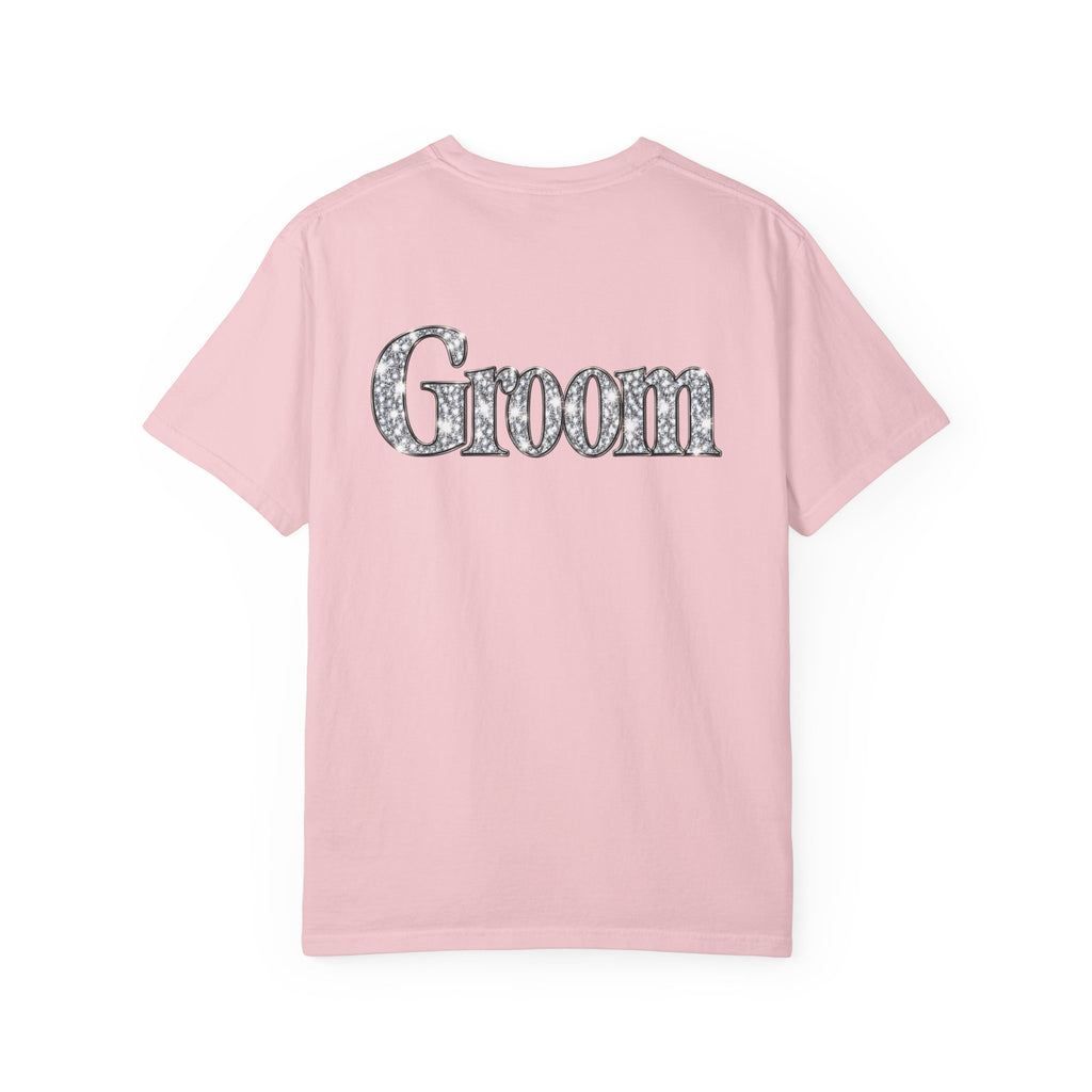 Groom Logo T-Shirt — Wedding Party Tee for Groom and Groomsmen