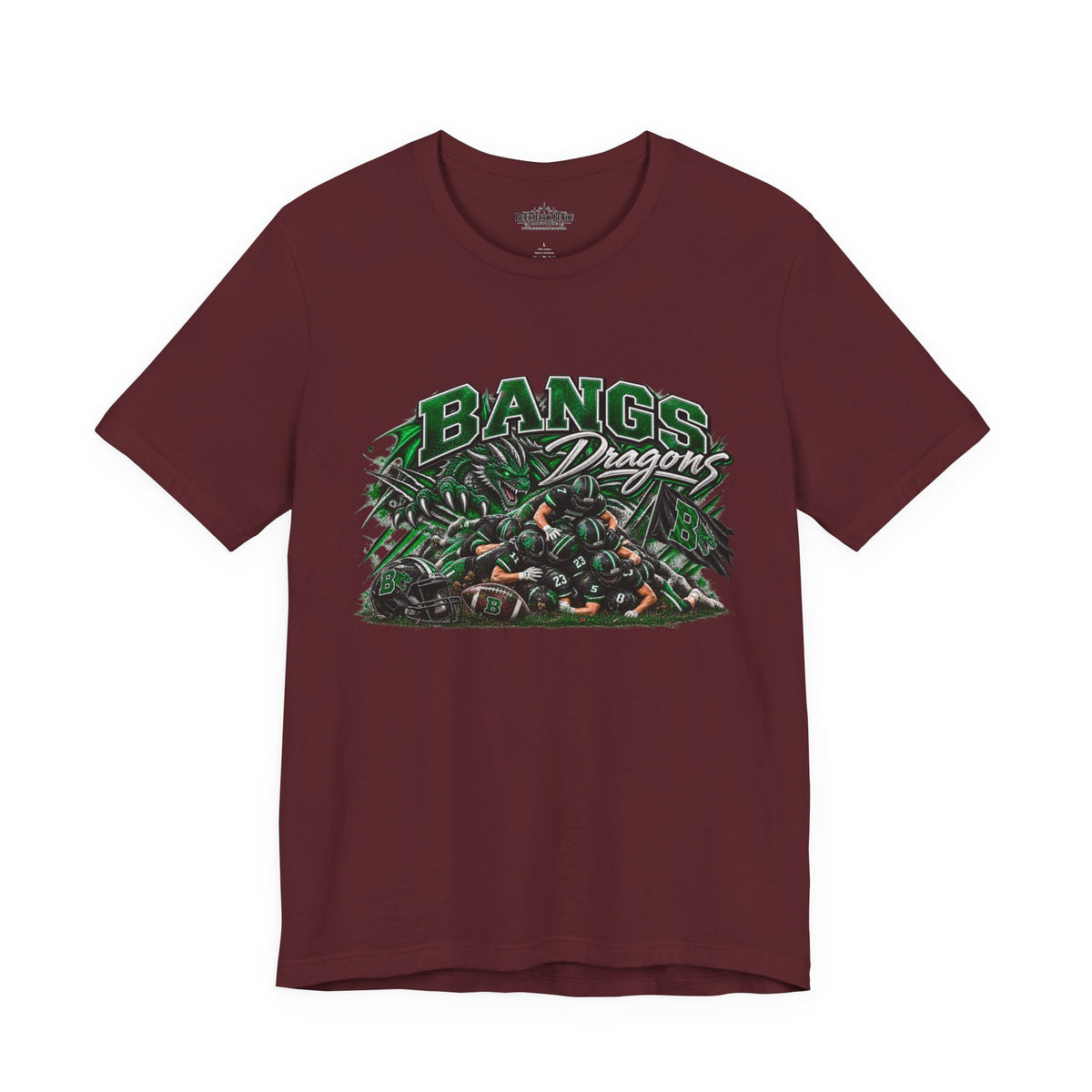 Bangs Dragons Graphic T-Shirt