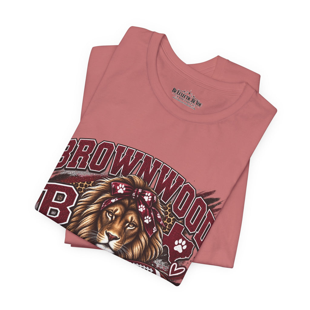 Brownwood B Lion Mom Graphic Tee