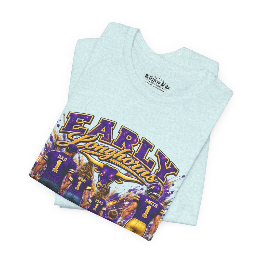 Early Longhorns Family Graphic Tee