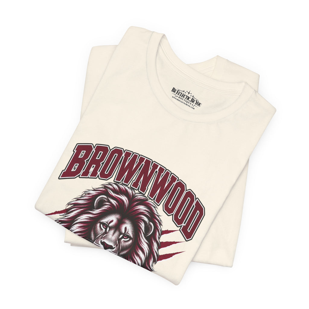 Brownwood Lions Mascot Graphic T-Shirt