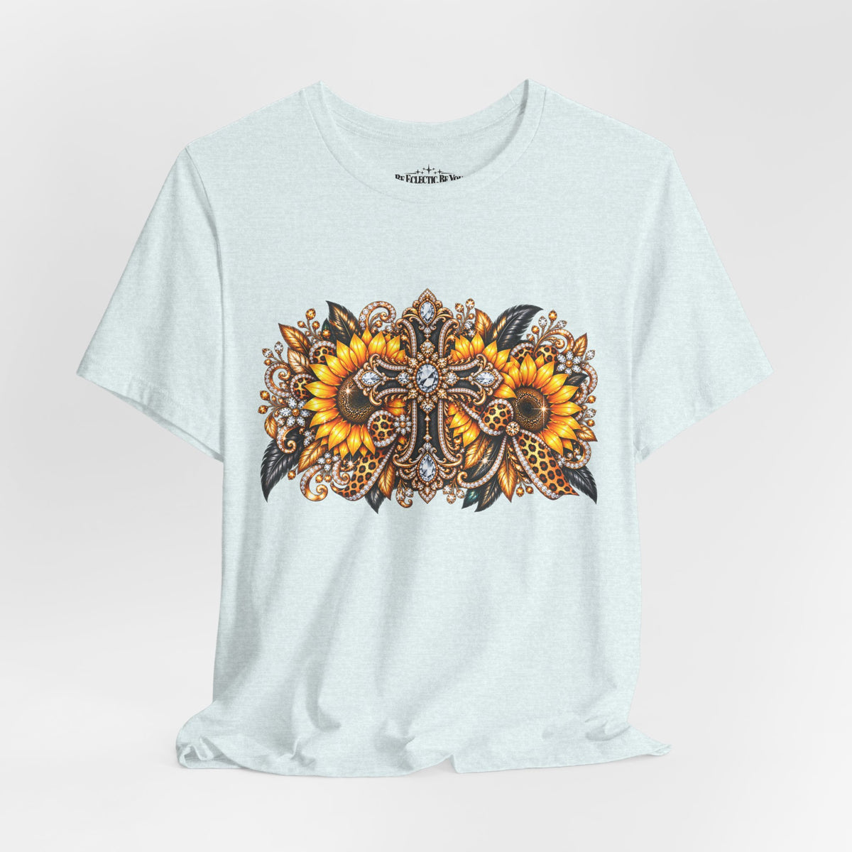 Ornate Sunflower Mandala Tee
