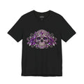 Gothic Purple Skull Tee