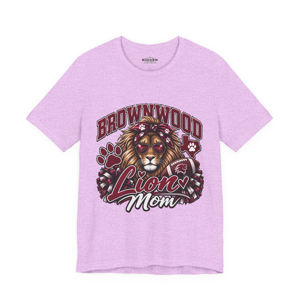 Brownwood Lion Mom Graphic T-Shirt