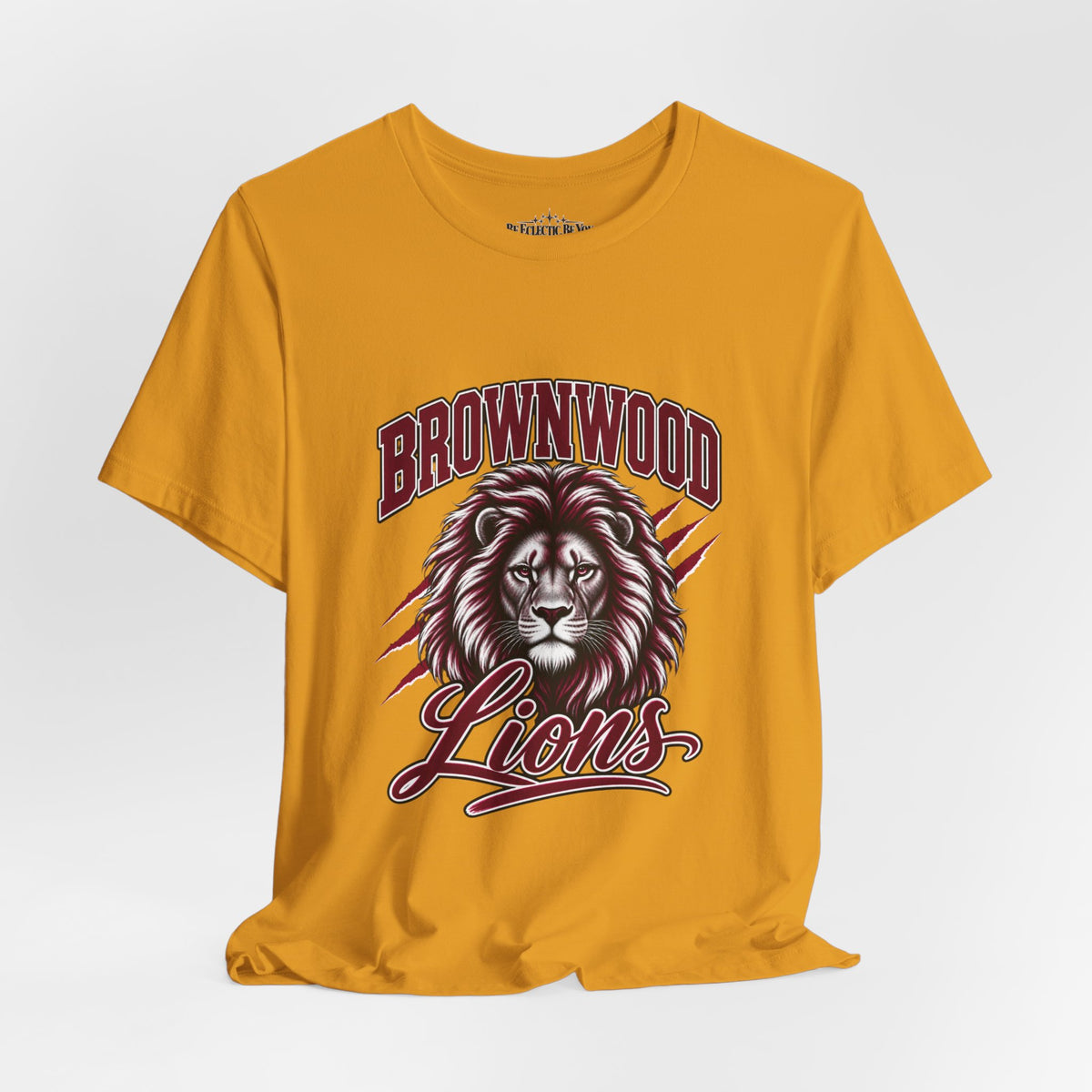 Brownwood Lions Mascot Graphic T-Shirt