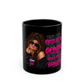 Sassy Woman Graphic Mug – "You Are Entitled to Your Own Opinion" Black Coffee Cup (11oz/15oz)