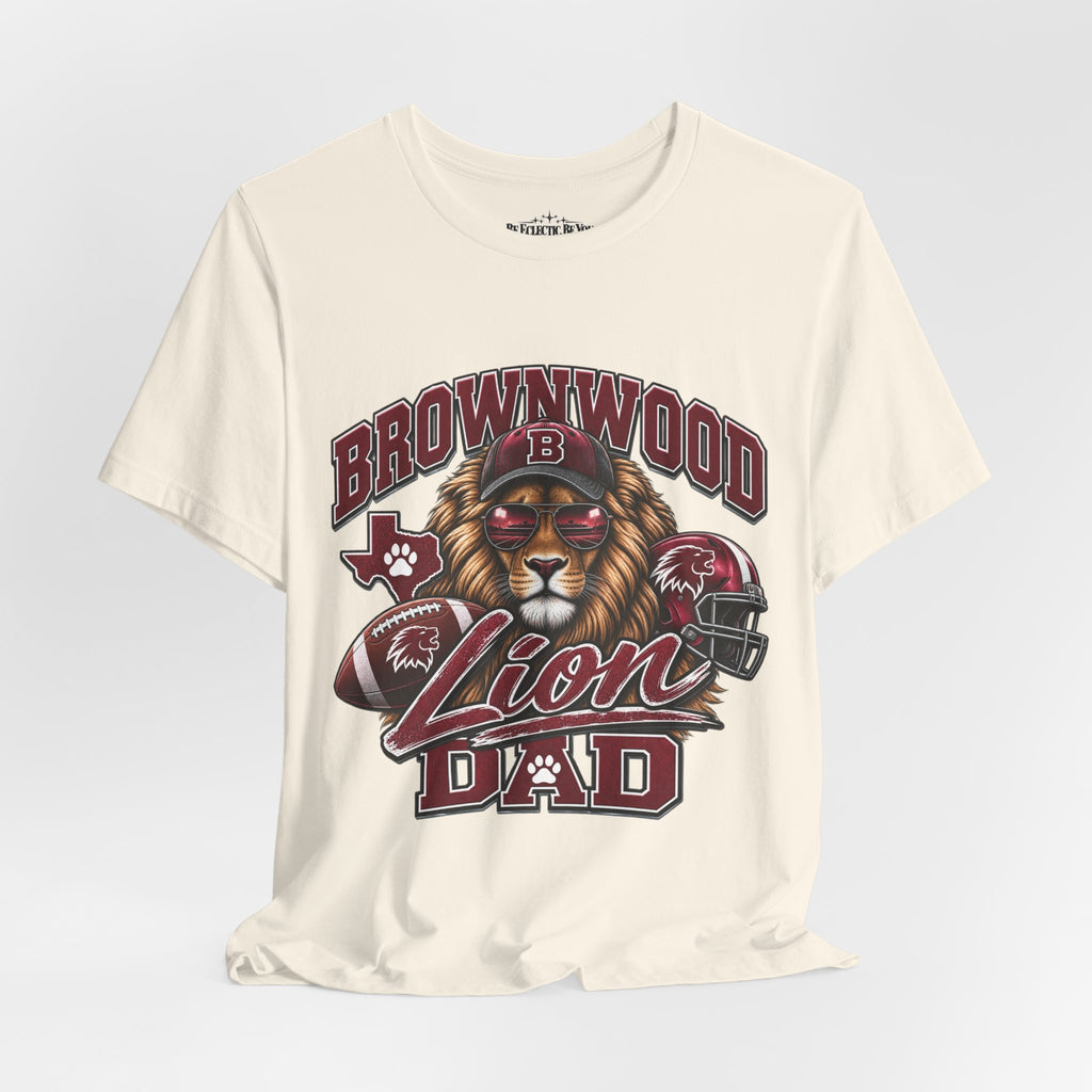 Brownwood Lion Dad Graphic T-Shirt