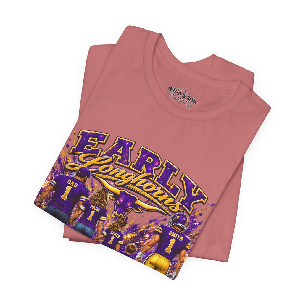 Early Longhorns Family Graphic Tee