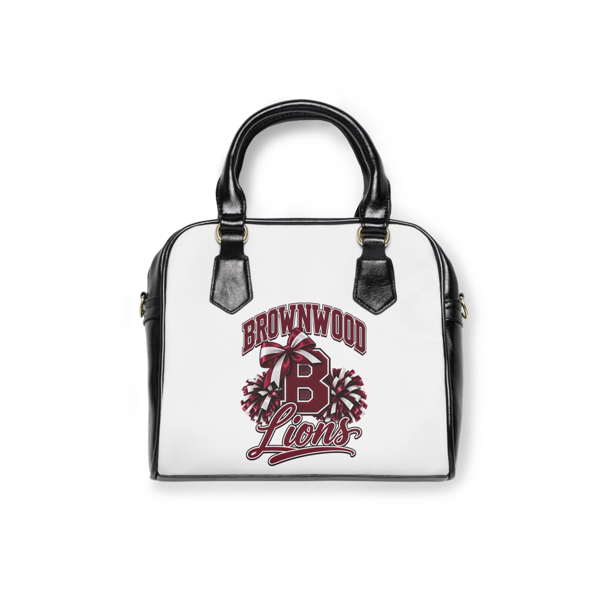 Brownwood Lions Shoulder Handbag — School Spirit Tote