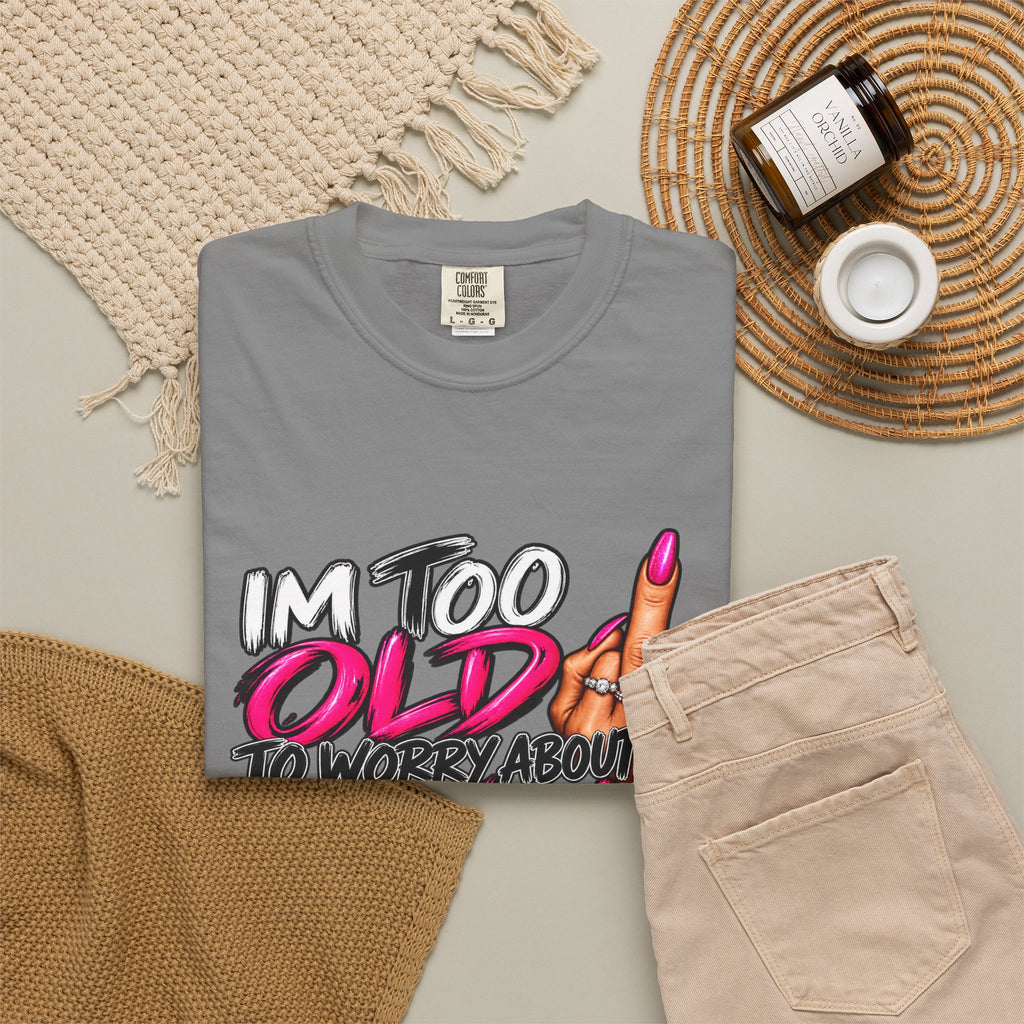 Unisex Garment-Dyed T-shirt