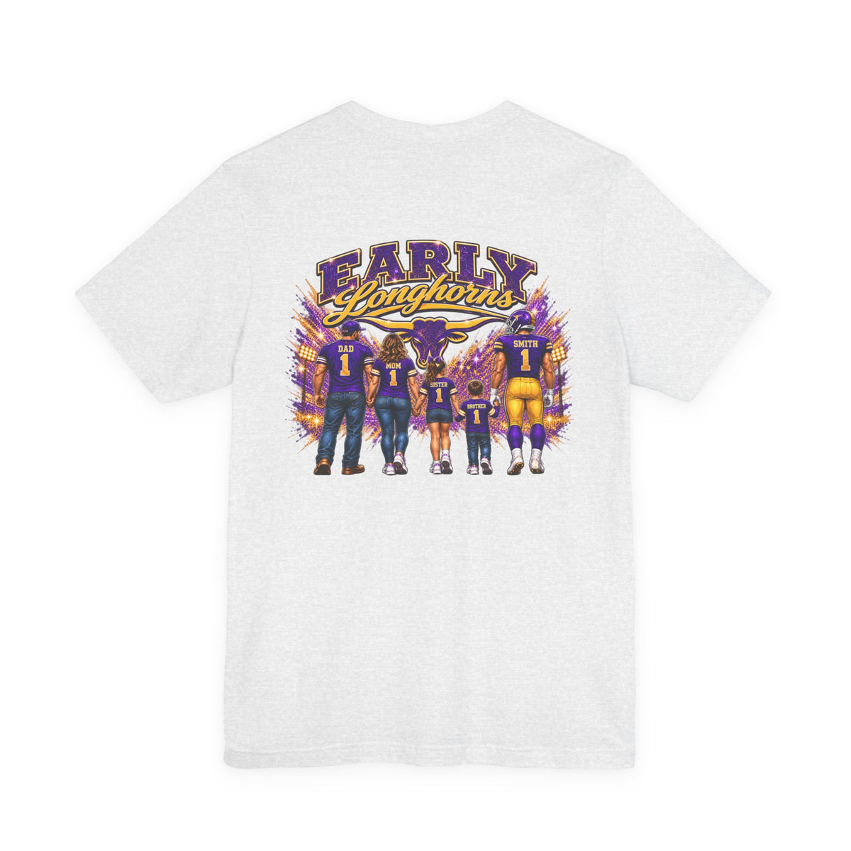 Early Longhorns Football Fan T-Shirt