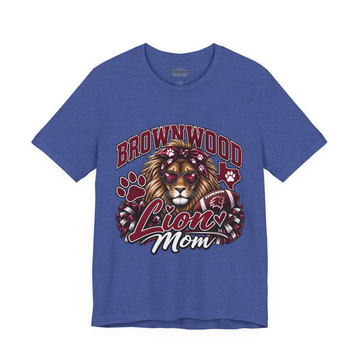 Brownwood Lion Mom Graphic T-Shirt