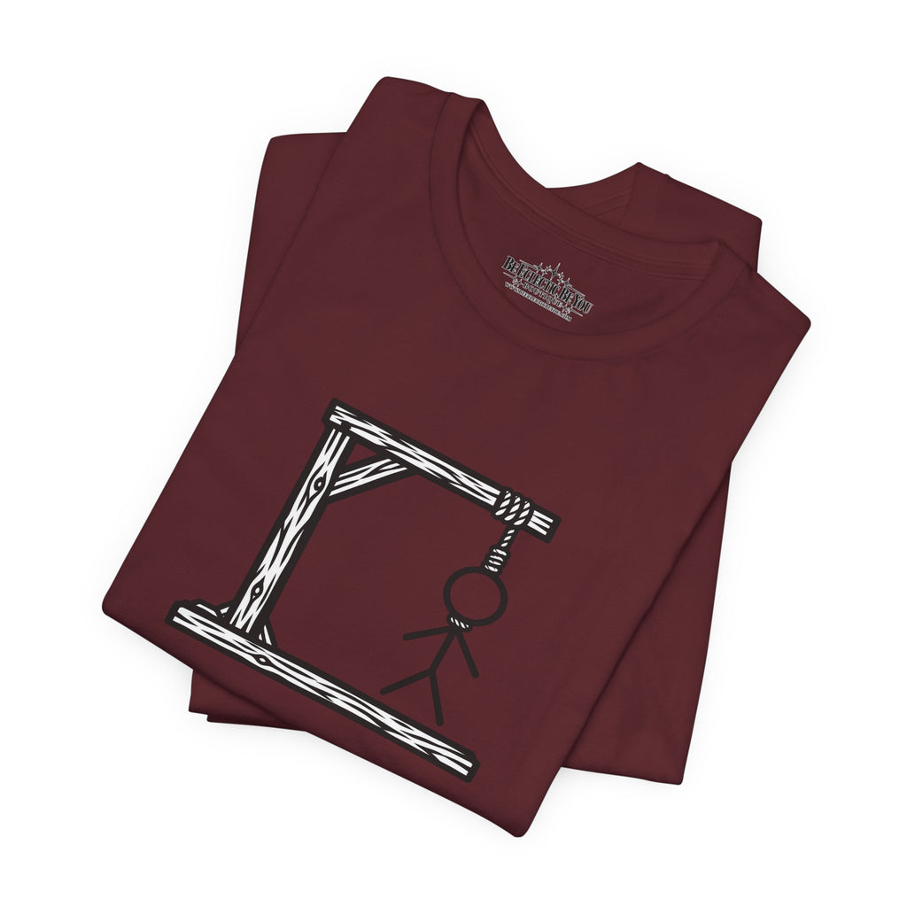Hangman “F_C_ _FF” Graphic T-Shirt