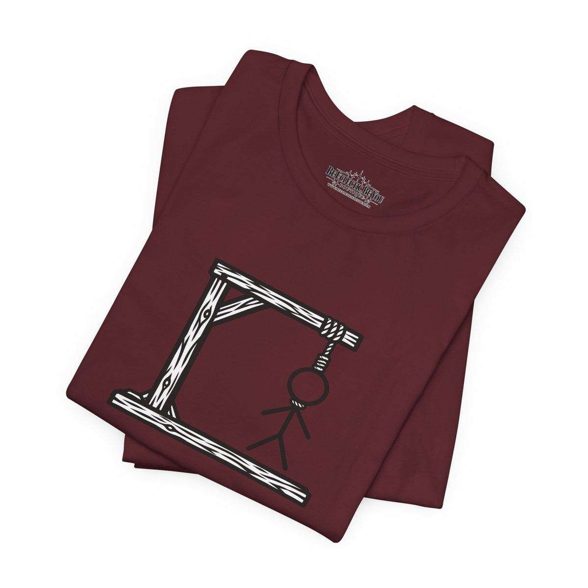 Hangman “F_C_ _FF” Graphic T-Shirt