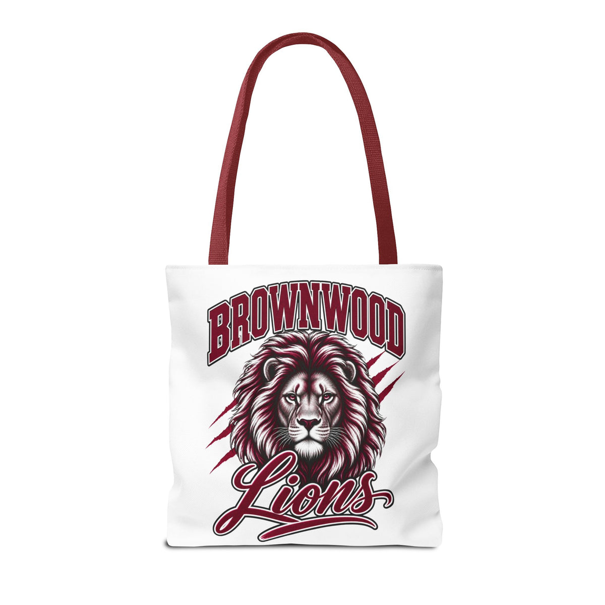 Brownwood Lions Tote Bag – School Mascot Lion Shopper