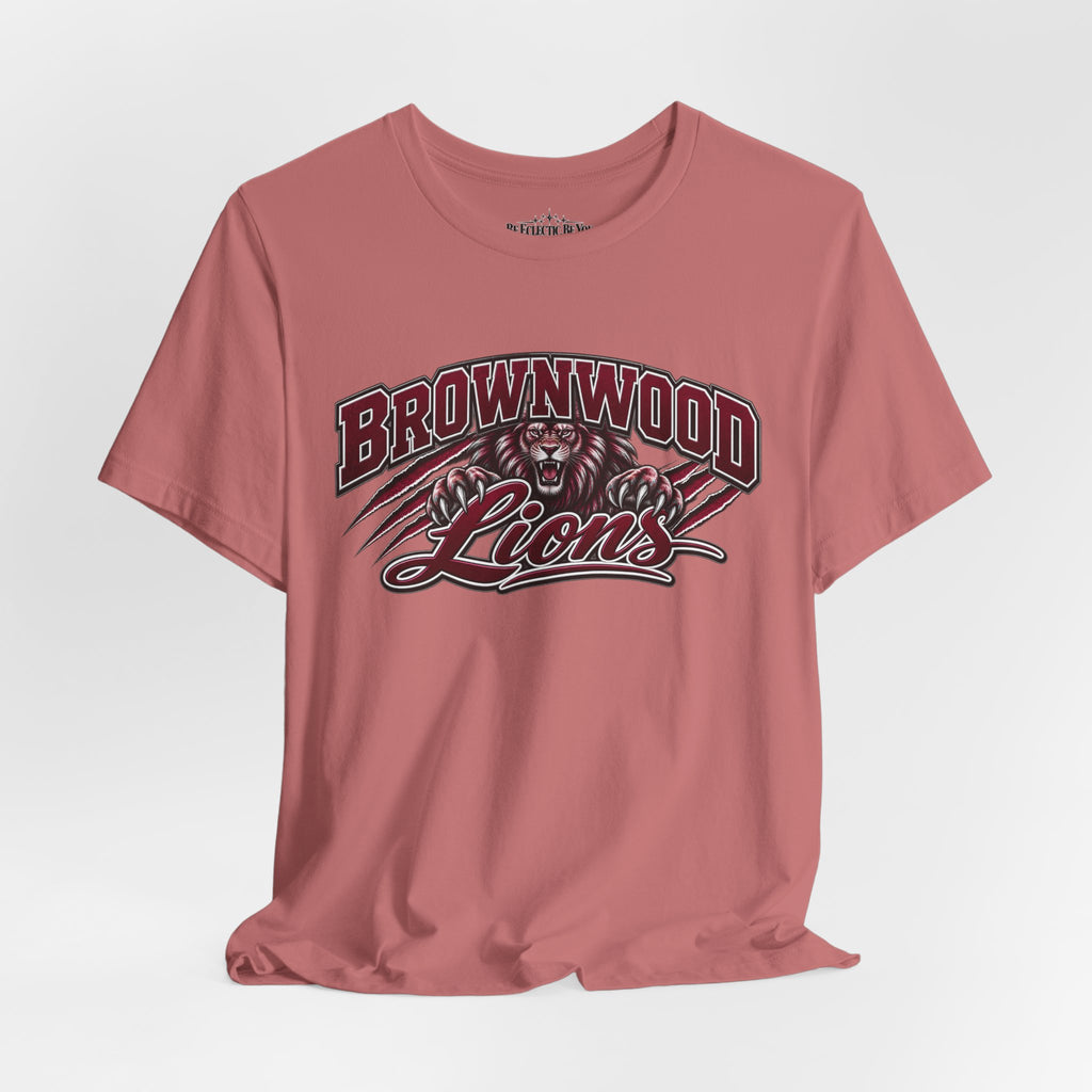 Brownwood Lions Family Football Graphic T-Shirt