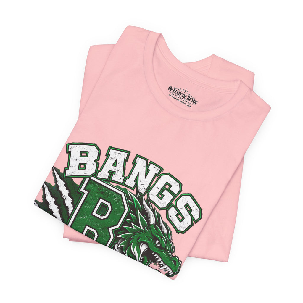 Bangs Dragons Vintage Mascot Graphic T-Shirt