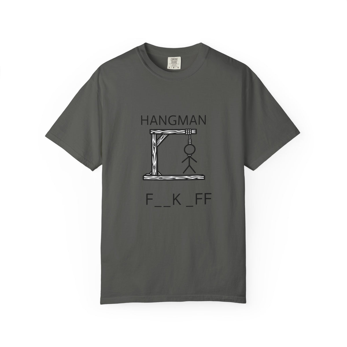 Hangman Game Unisex Garment-Dyed T-shirt