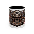 Skull & American Flag Coffee Mug (Accent, 11/15oz)