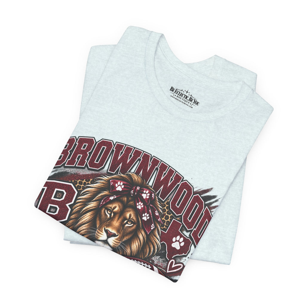Brownwood B Lion Mom Graphic Tee