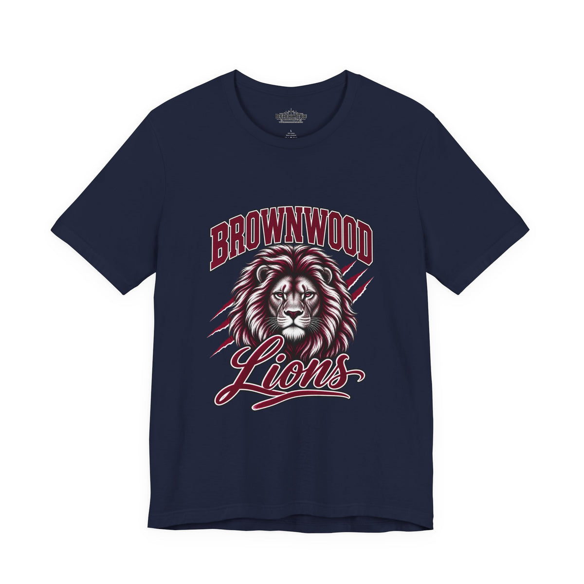 Brownwood Lions Mascot Graphic T-Shirt