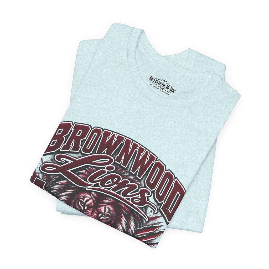Brownwood Lions Mascot Jersey T-Shirt