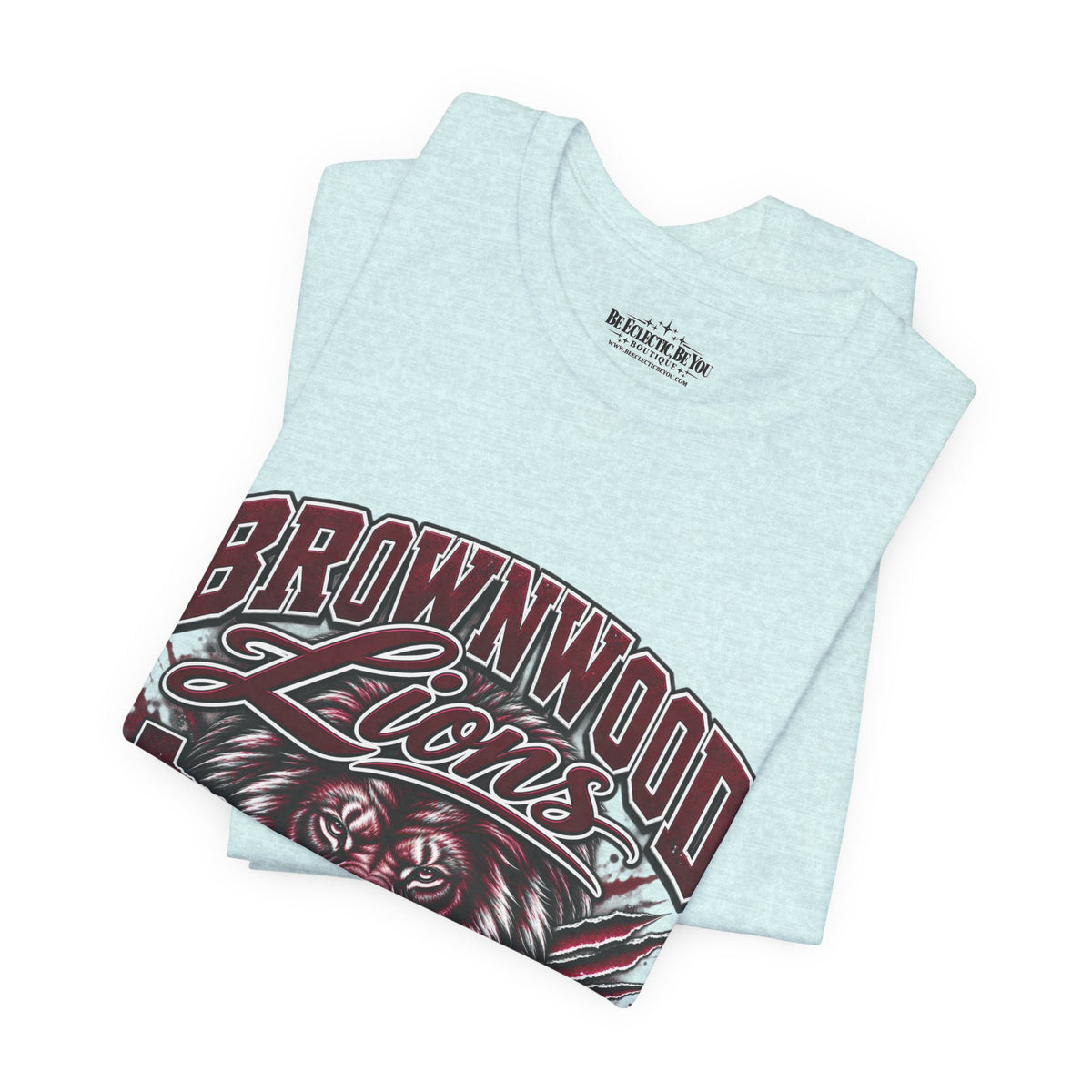 Brownwood Lions Mascot Jersey T-Shirt