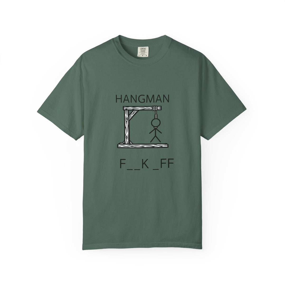 Hangman Game Unisex Garment-Dyed T-shirt