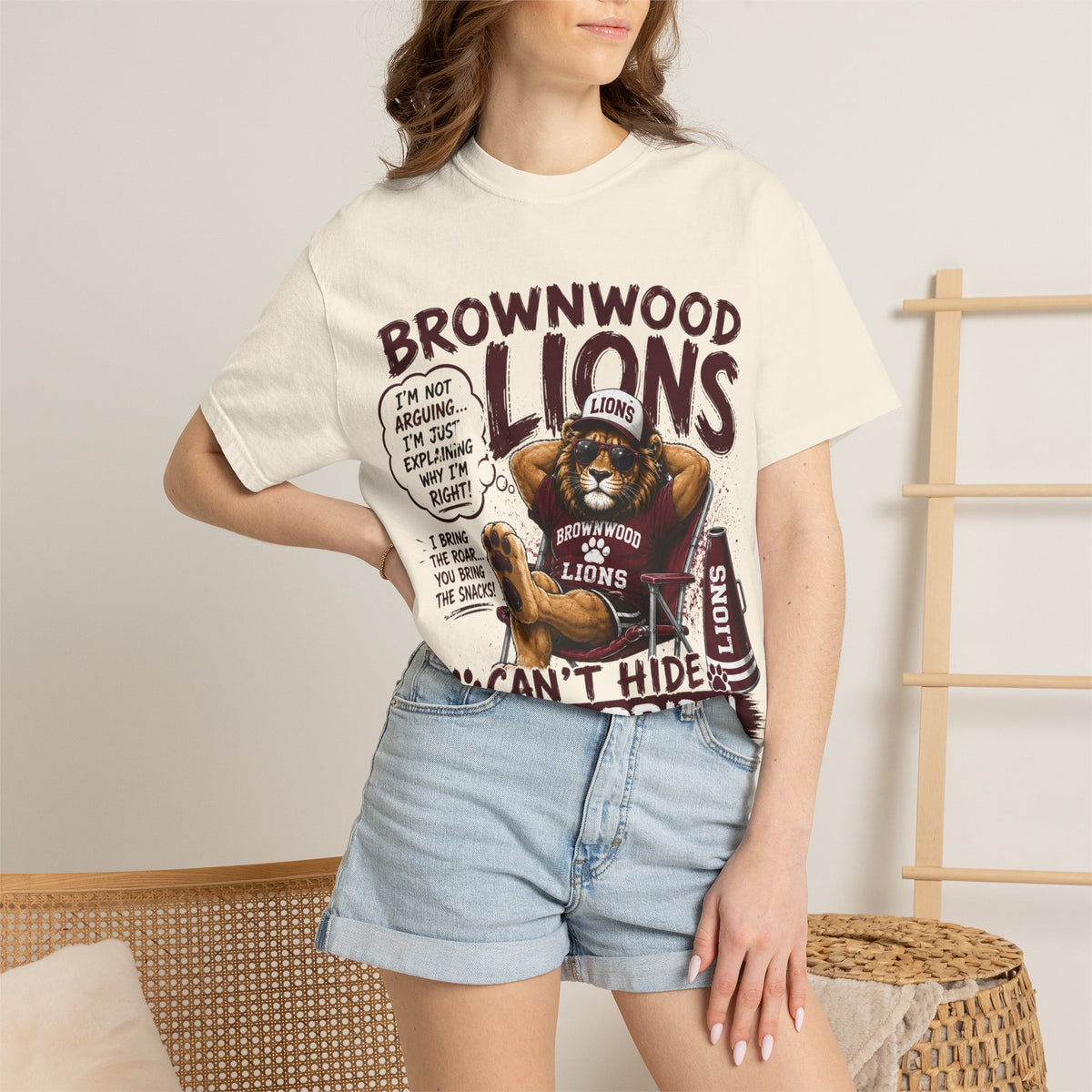 Brownwood Lions "Can't Hide Our Pride" T-Shirt