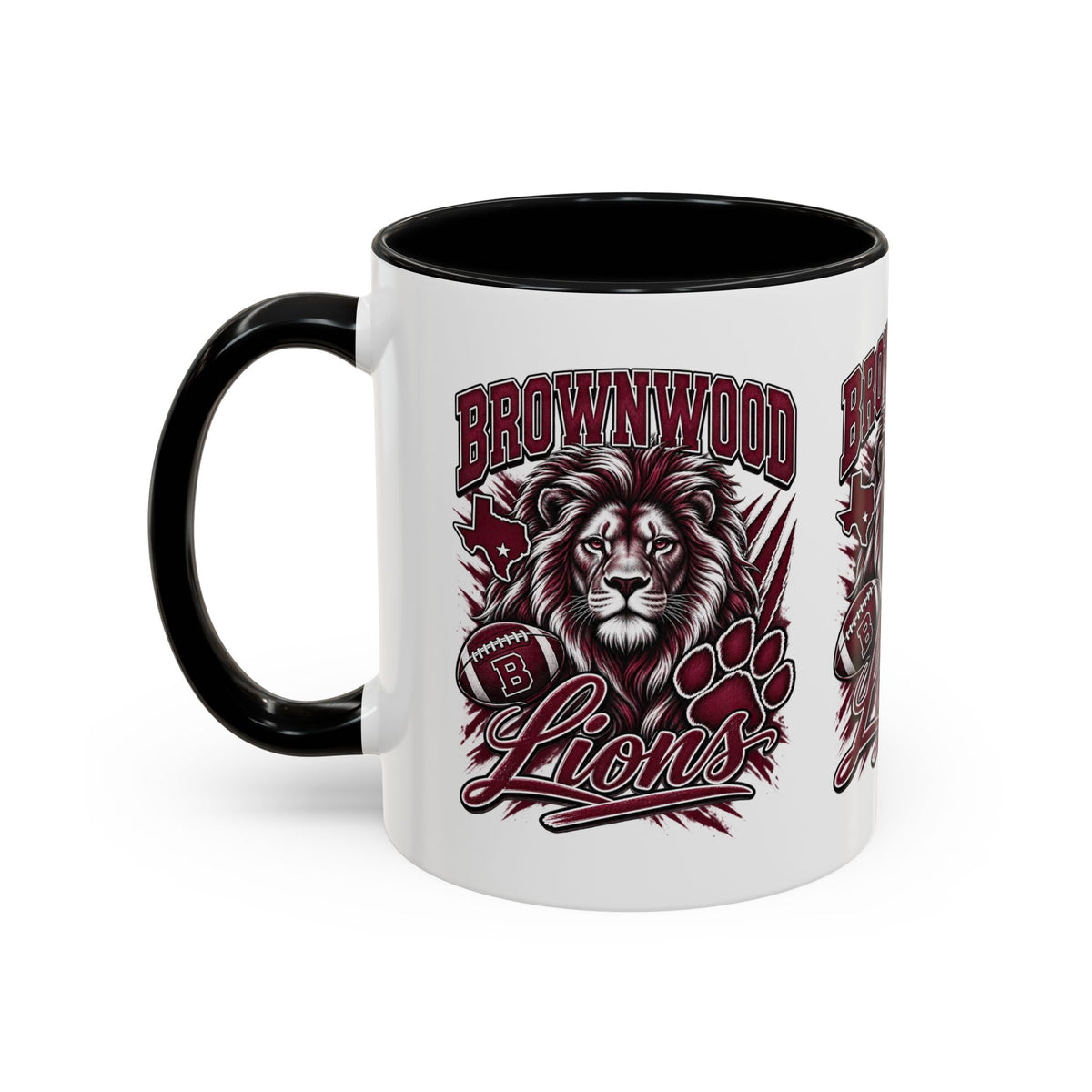 Brownwood Lions Mascot Mug