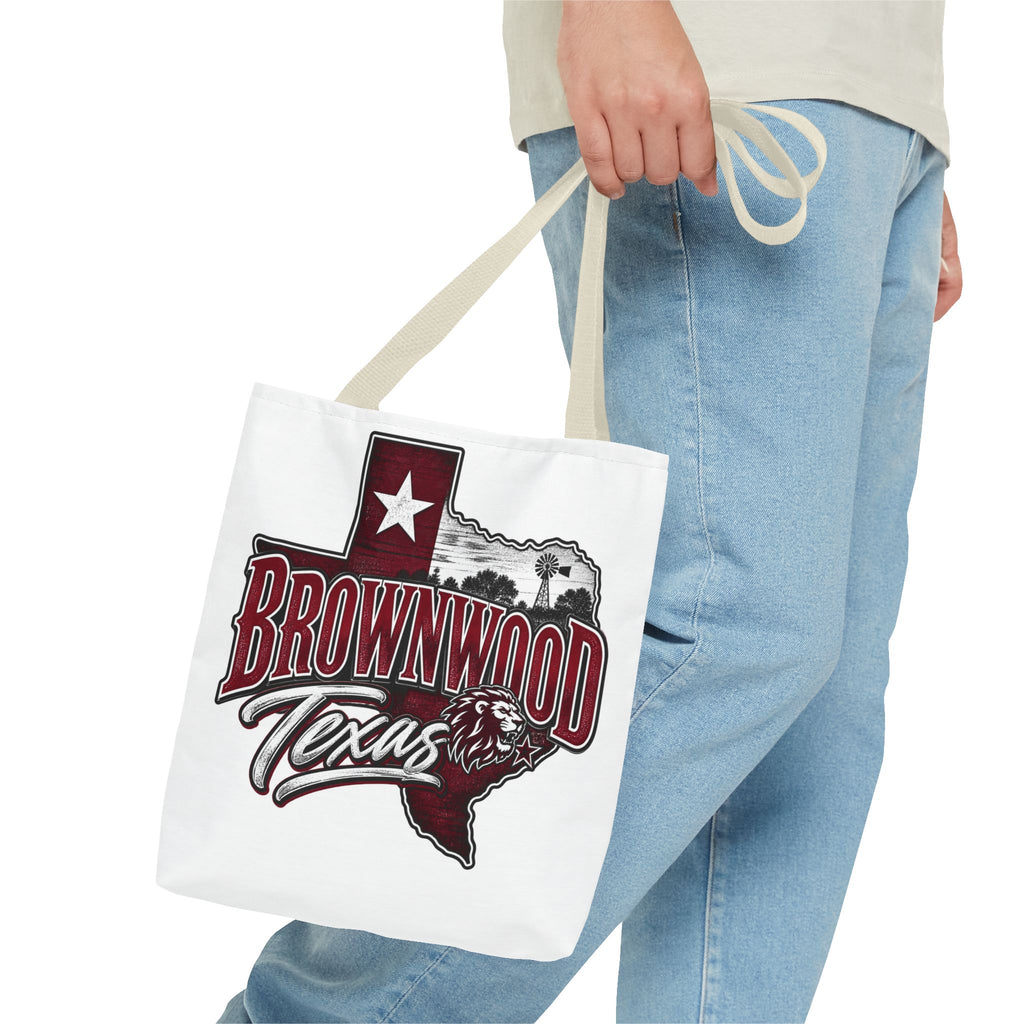 Brownwood Texas Tote Bag — City Pride Canvas Tote