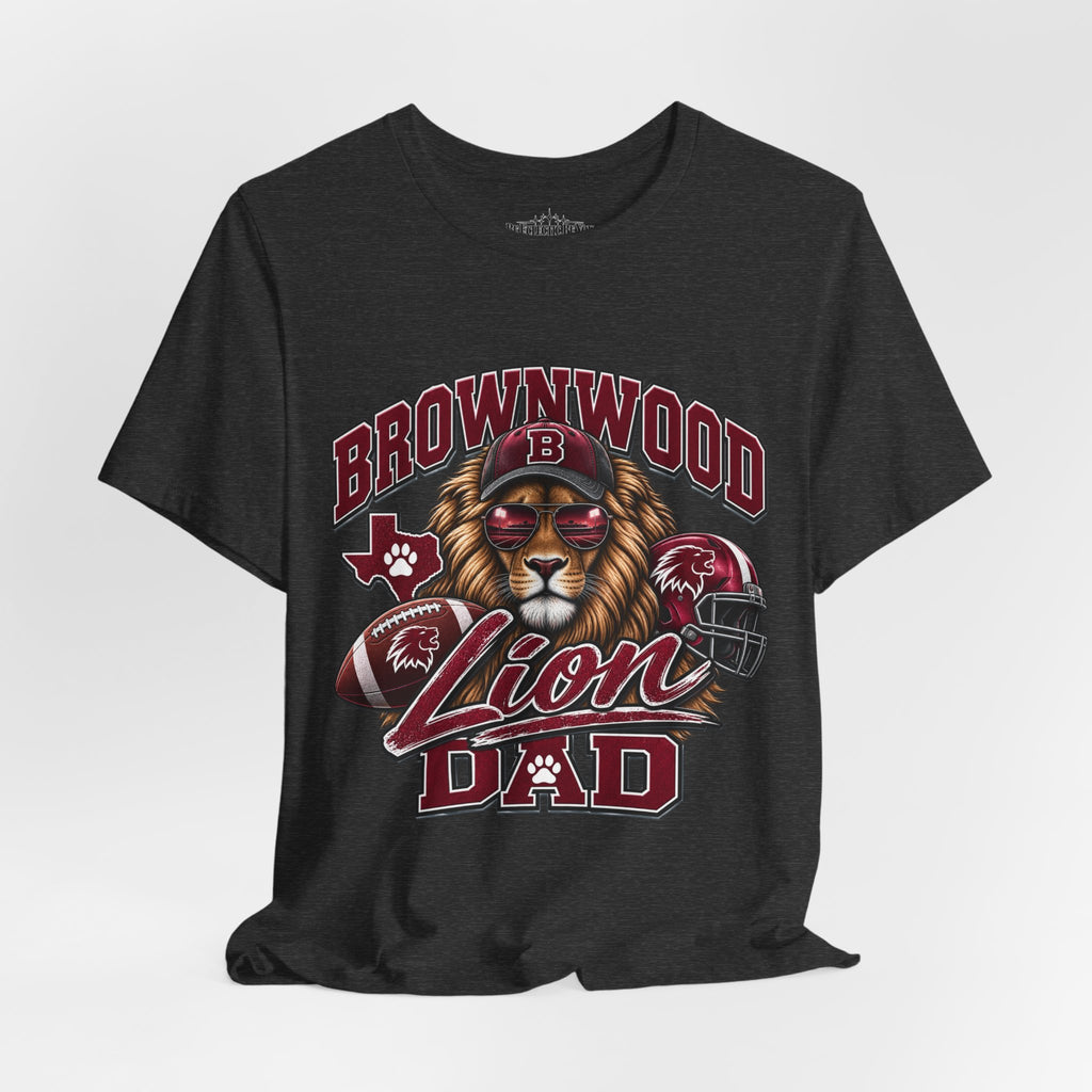 Brownwood Lion Dad Graphic T-Shirt