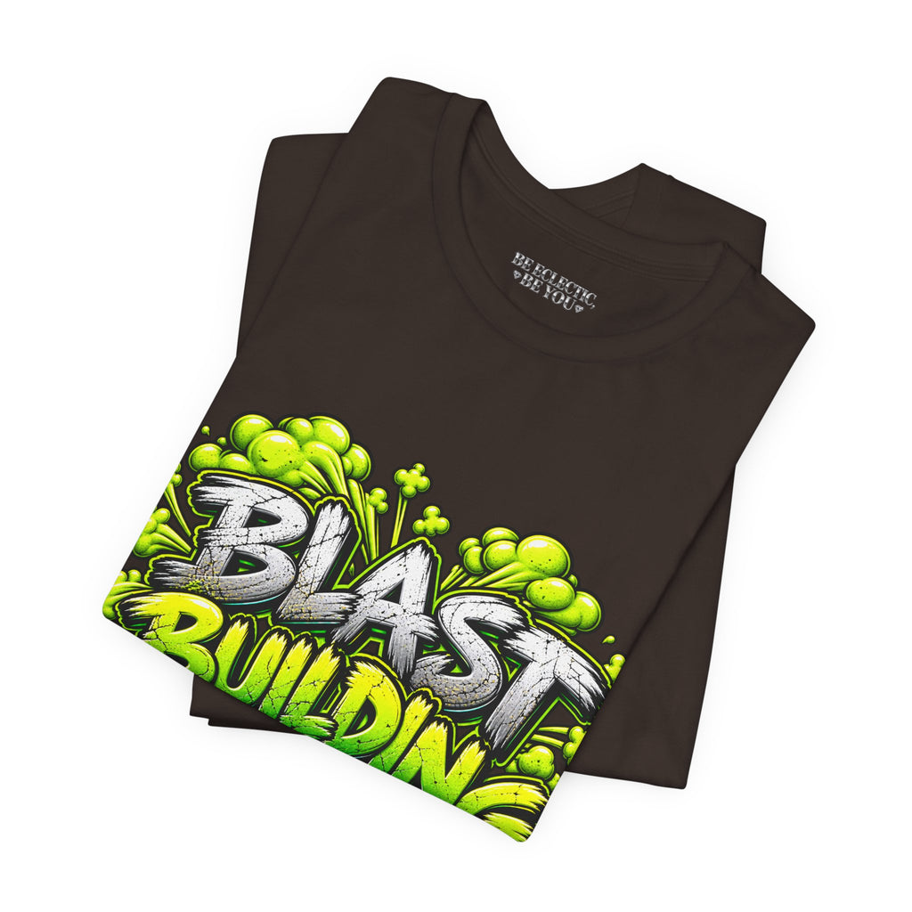 Blast Building Warning Zone Graphic Tee
