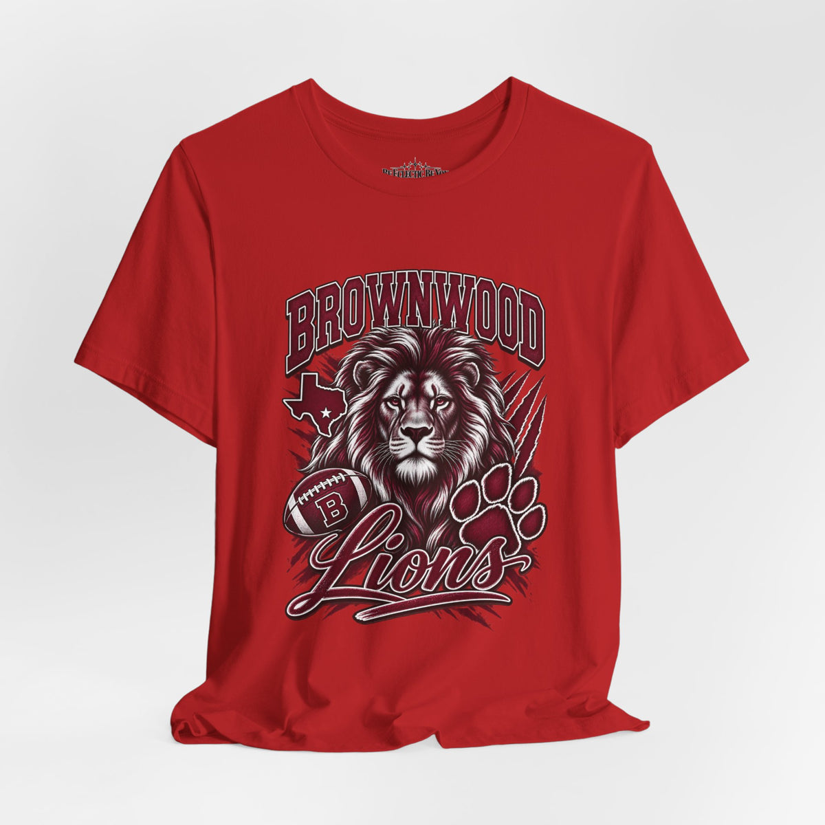 Brownwood Lions Vintage Lion Graphic T-Shirt