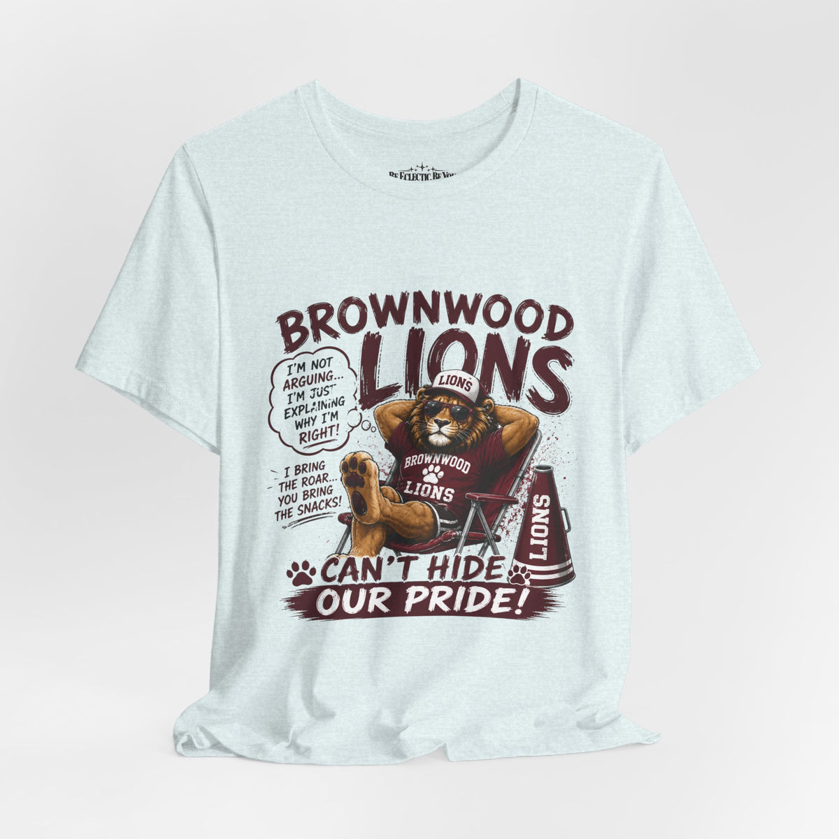 Brownwood Lions Can’t Hide Our Pride Graphic T-Shirt