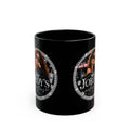 Jordy’s Eclectics Black Coffee Mug – Glam Lady Logo Ceramic Cup (11oz & 15oz)