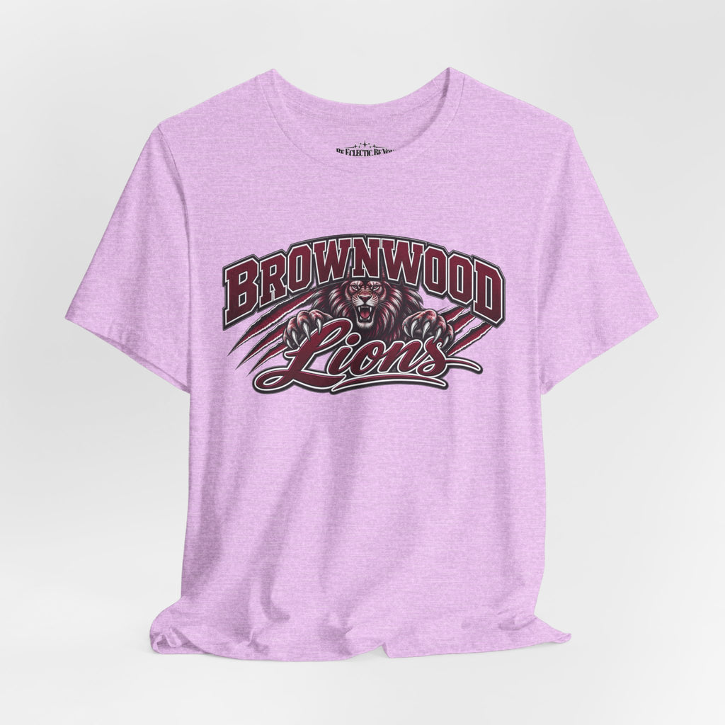 Brownwood Lions Family Football Graphic T-Shirt