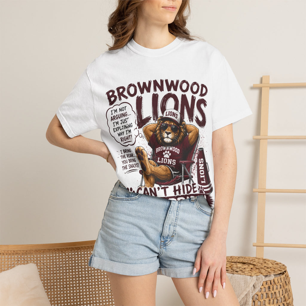 Brownwood Lions "Can't Hide Our Pride" T-Shirt