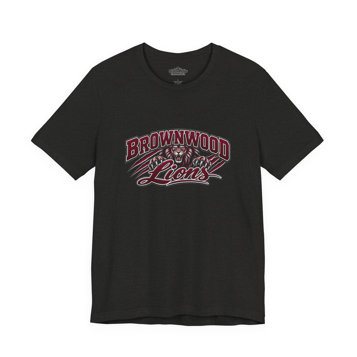 Brownwood Lions Vintage School Graphic T-Shirt