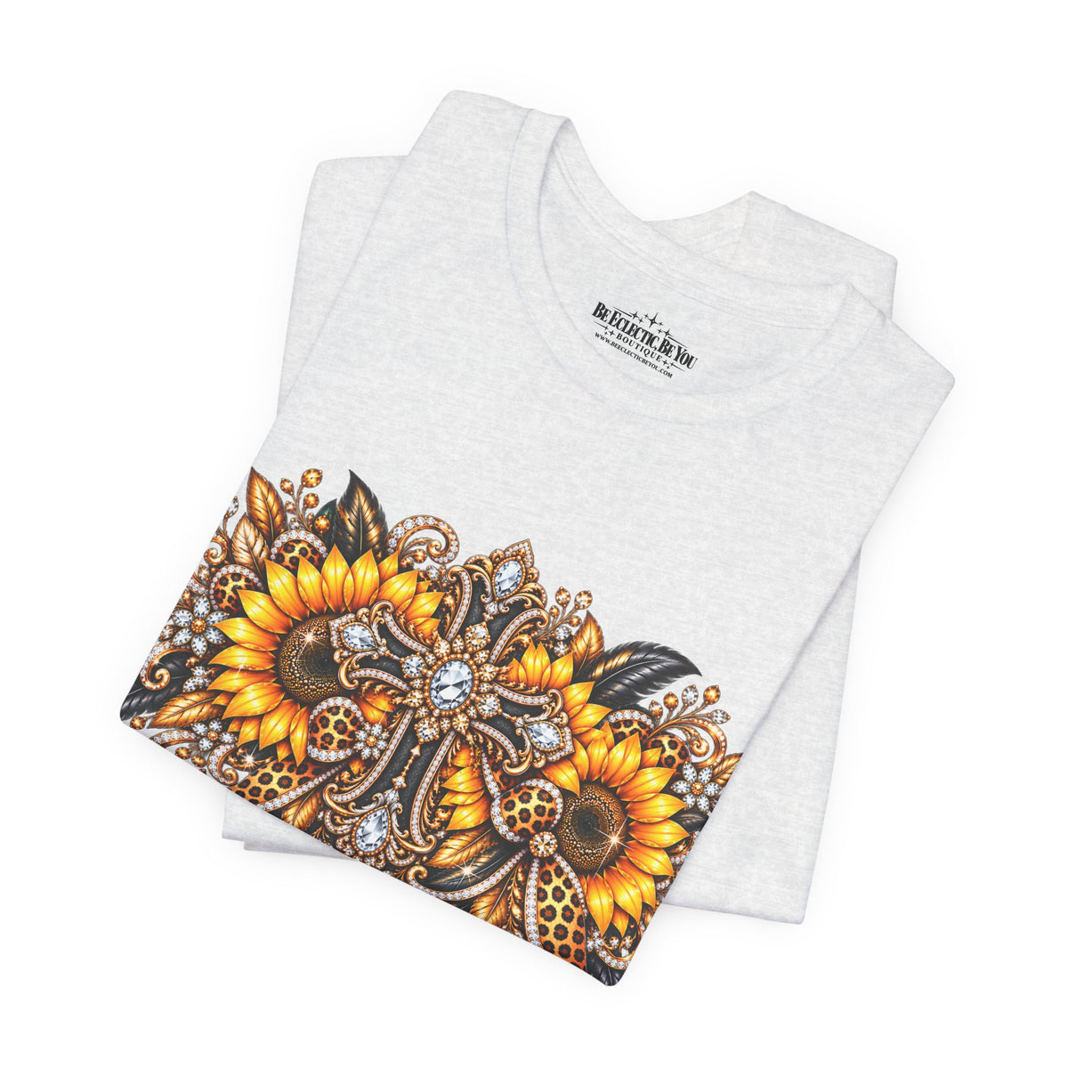 Ornate Sunflower Mandala Tee