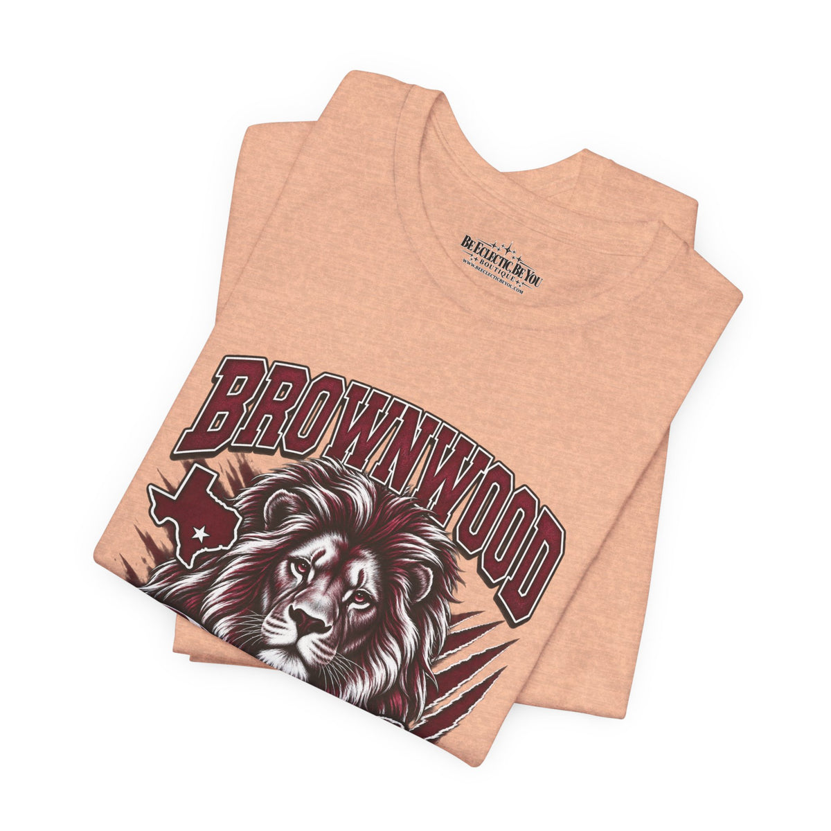 Brownwood Lions Vintage Lion Graphic T-Shirt