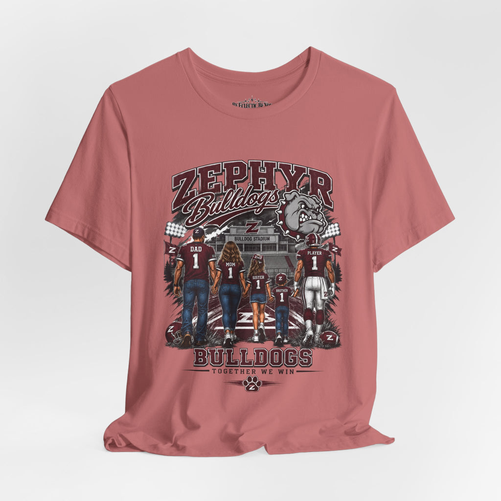 Zephyr Bulldogs Together We Rise Graphic T-Shirt