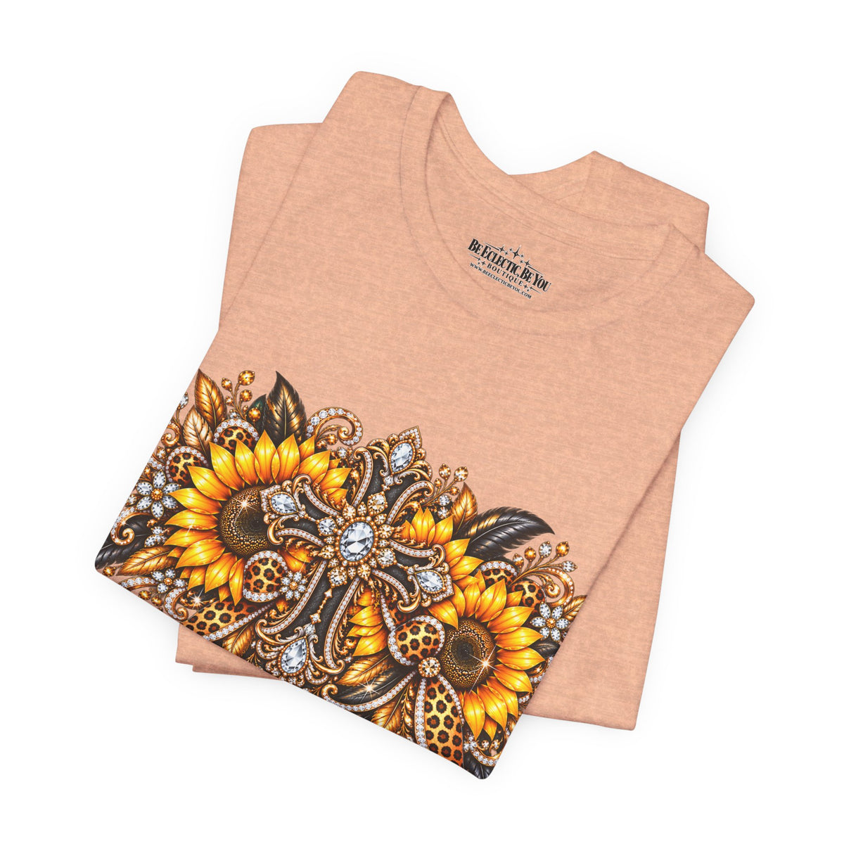 Ornate Sunflower Mandala Tee