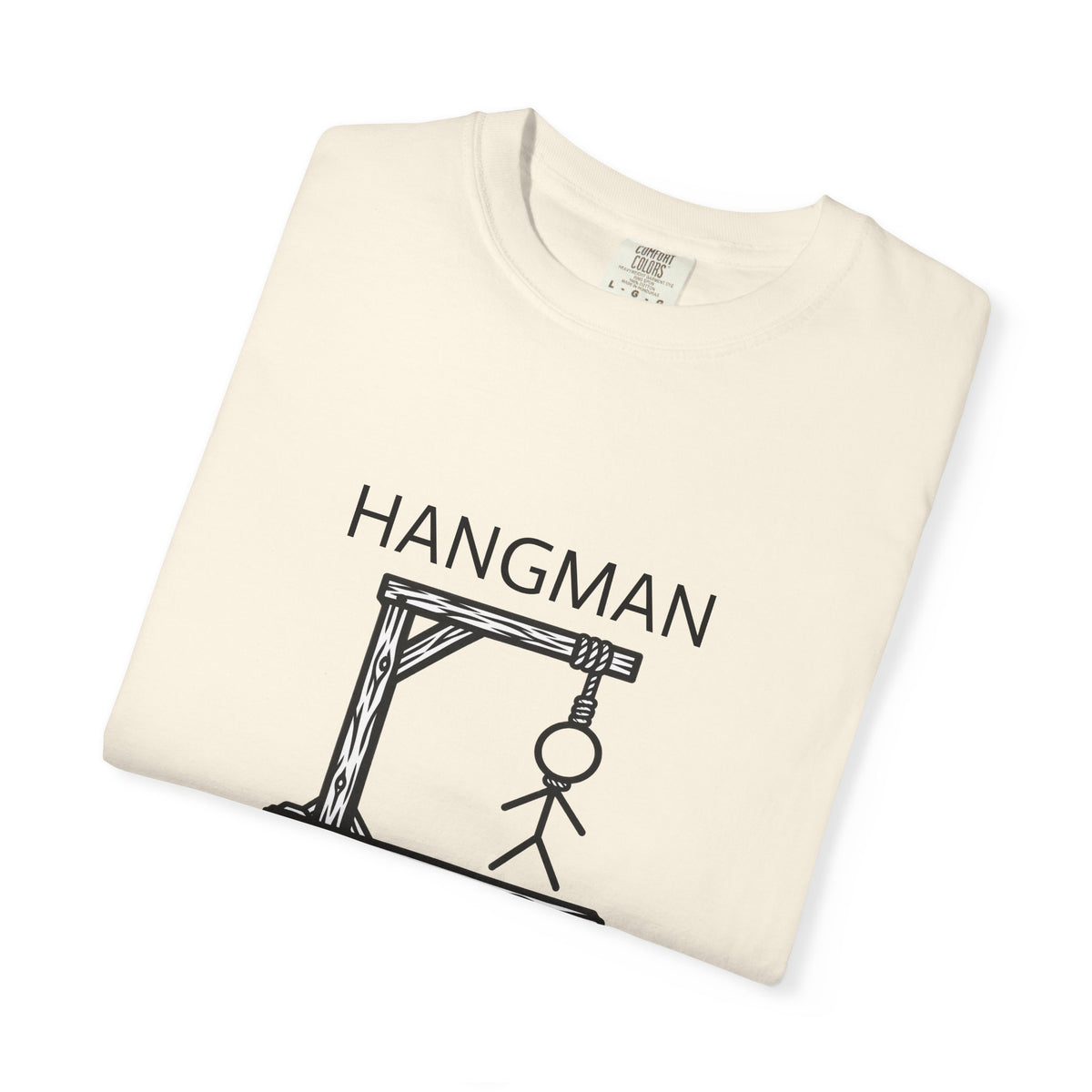 Hangman Game Unisex Garment-Dyed T-shirt