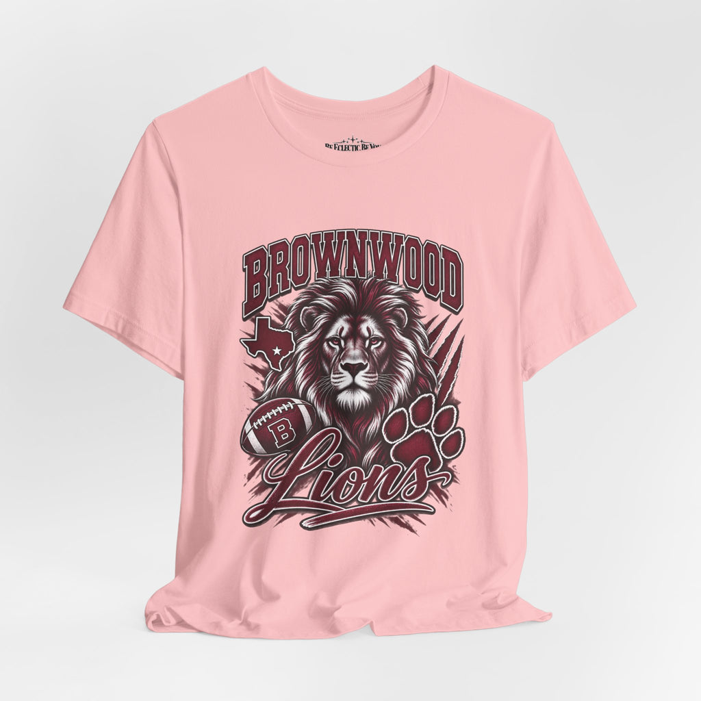 Brownwood Lions Vintage Lion Graphic T-Shirt