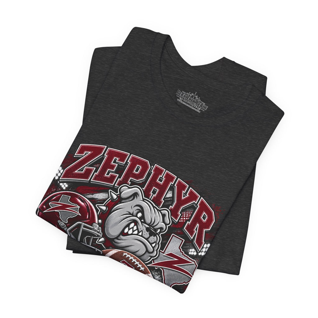 Zephyr Bulldogs Football Graphic Tee