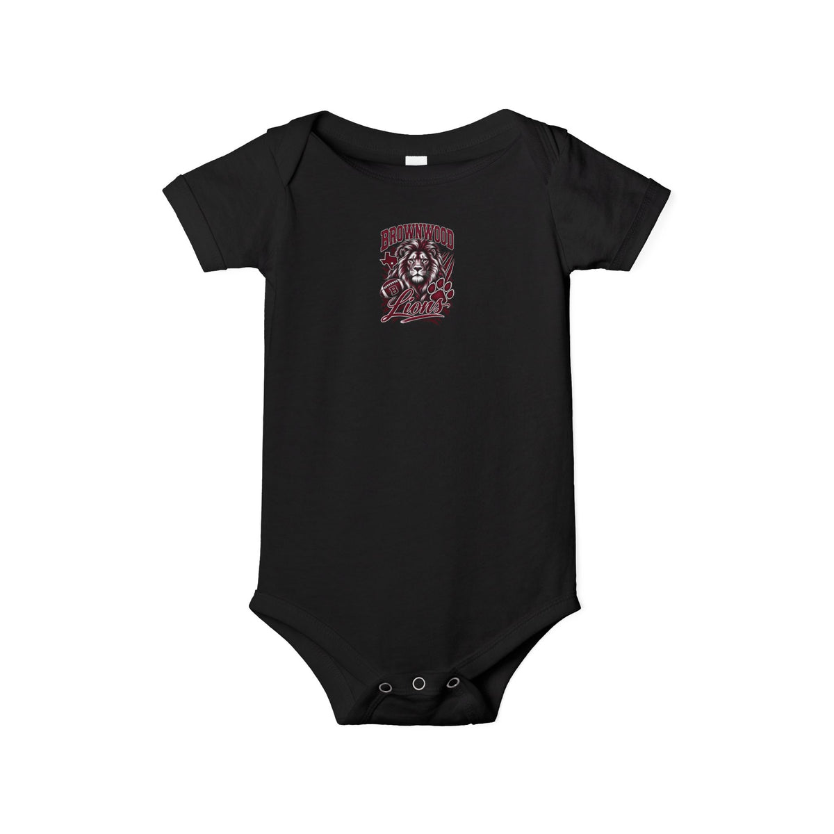 Brownwood Lions Infant Jersey One Piece