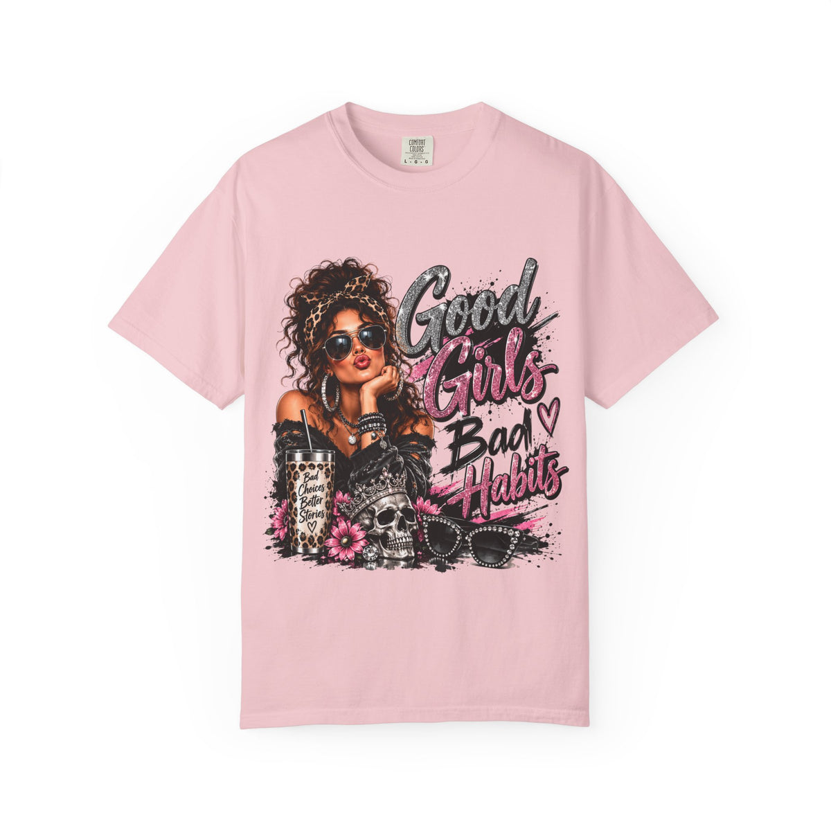 Good Girls Bad Habits Graphic T-Shirt