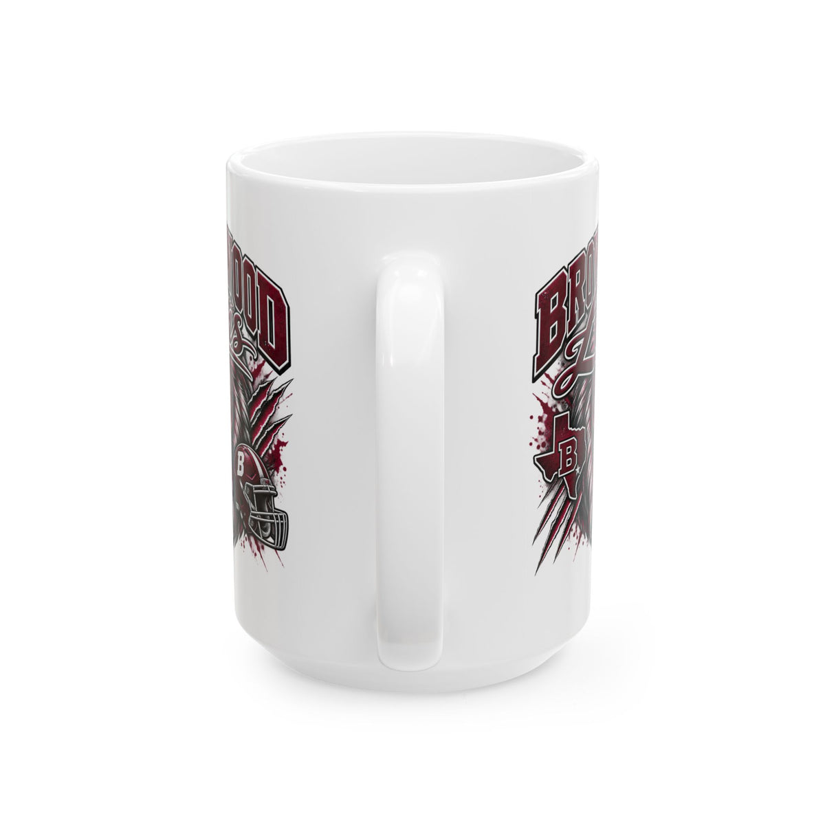 Brownwood Football Helmet Ceramic Mug (11oz, 15oz)