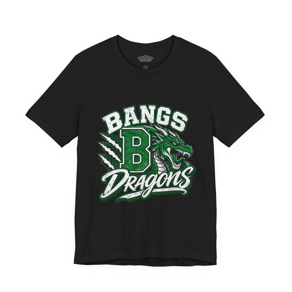 Bangs Dragons Vintage Mascot Graphic T-Shirt
